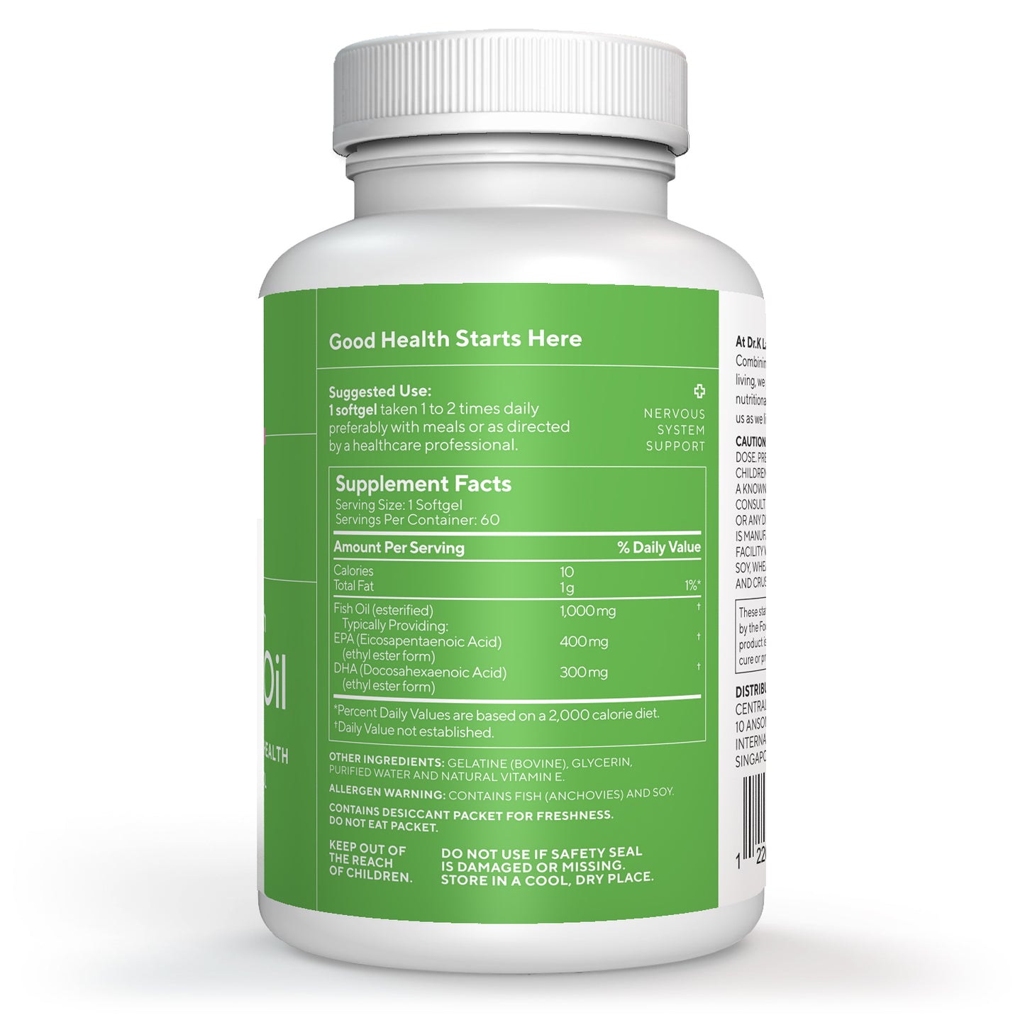 Double Strength 365 Fish Oil