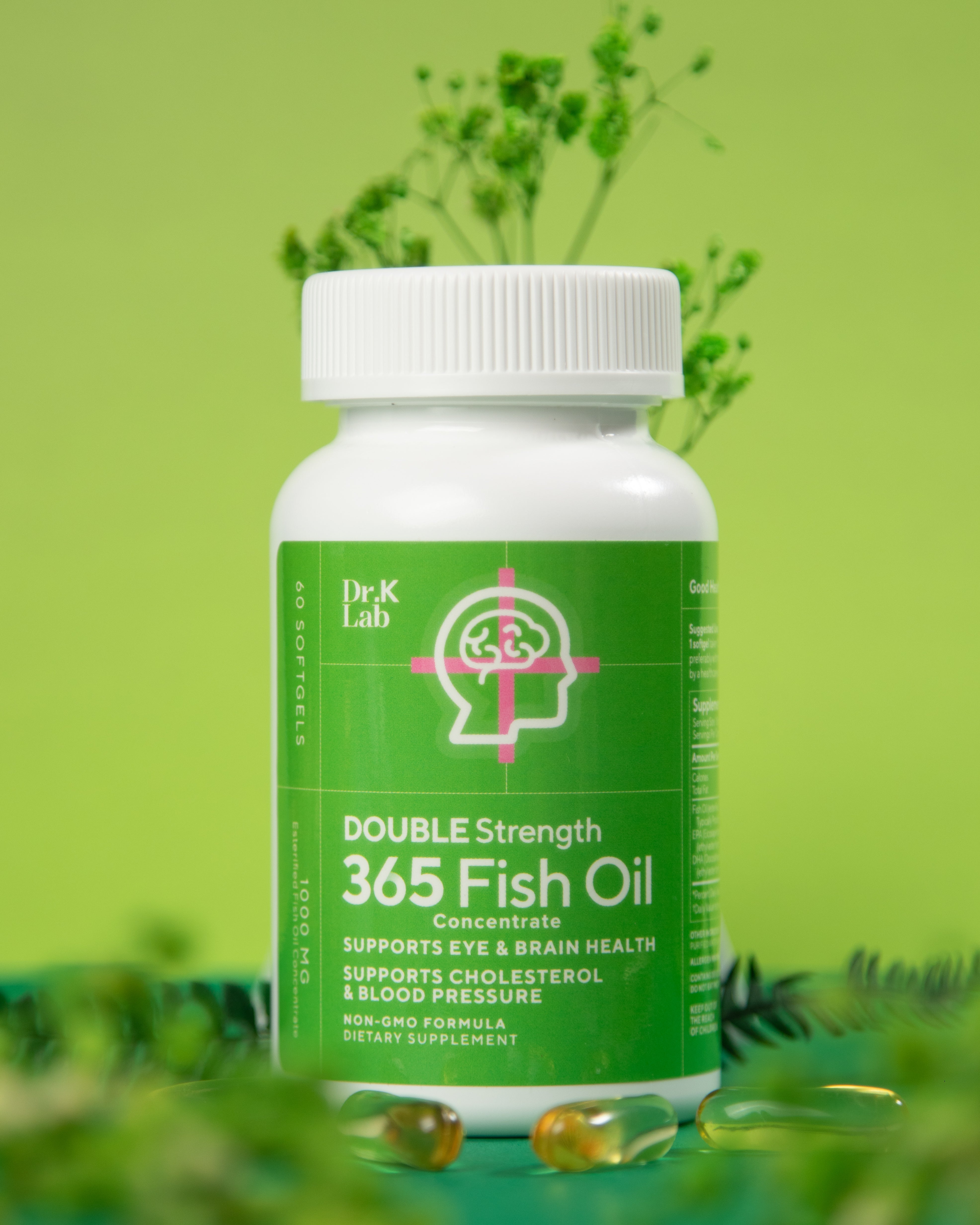 Double Strength 365 Fish Oil 1000 mg 60's | Heart, Brain & Eye Health