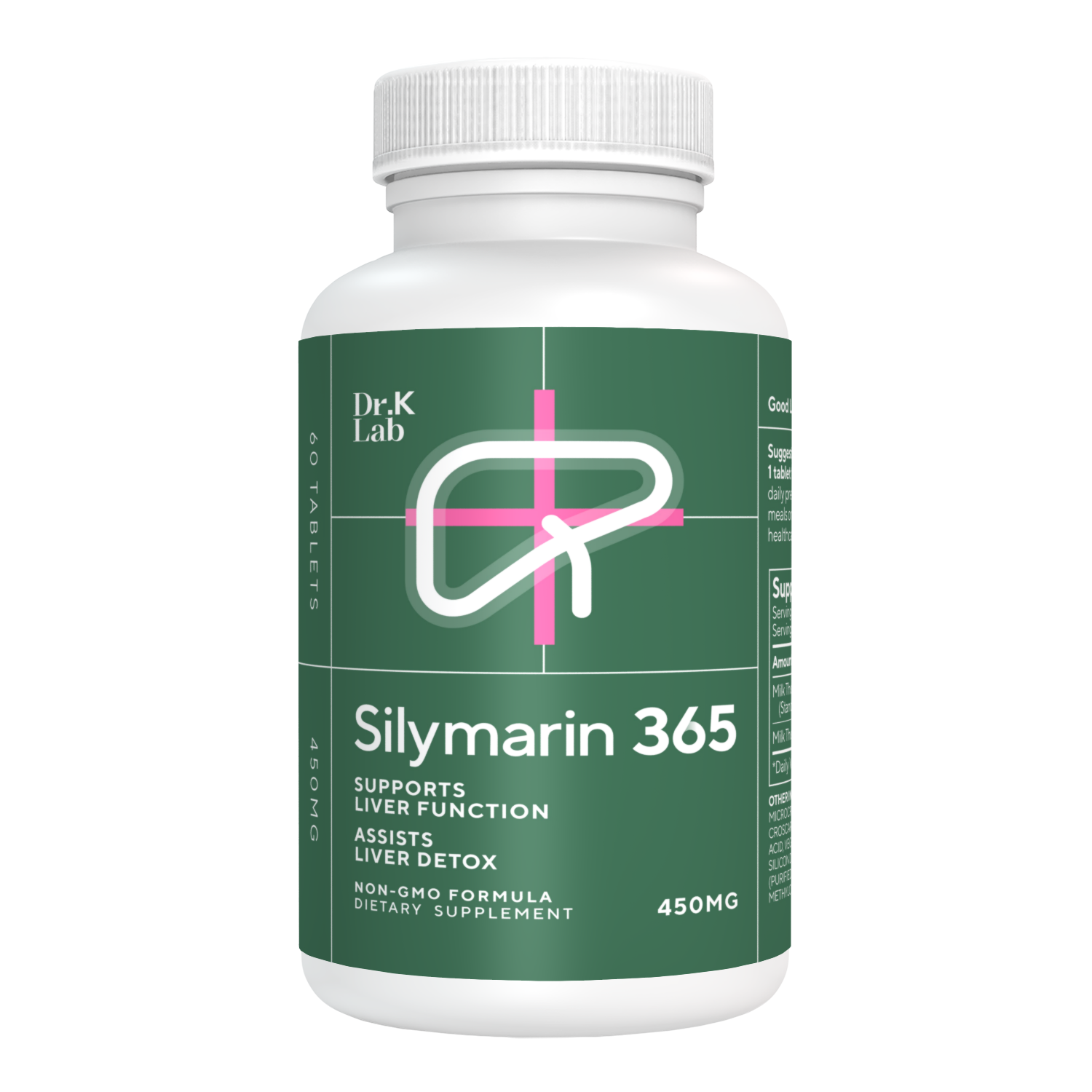 Silymarin 365 Milk Thistle Extract 450 mg 60's | Essential for Liver Health