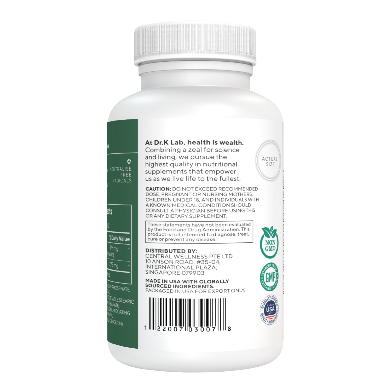 Silymarin 365 Milk Thistle Extract 450 mg 60's | Essential for Liver Health