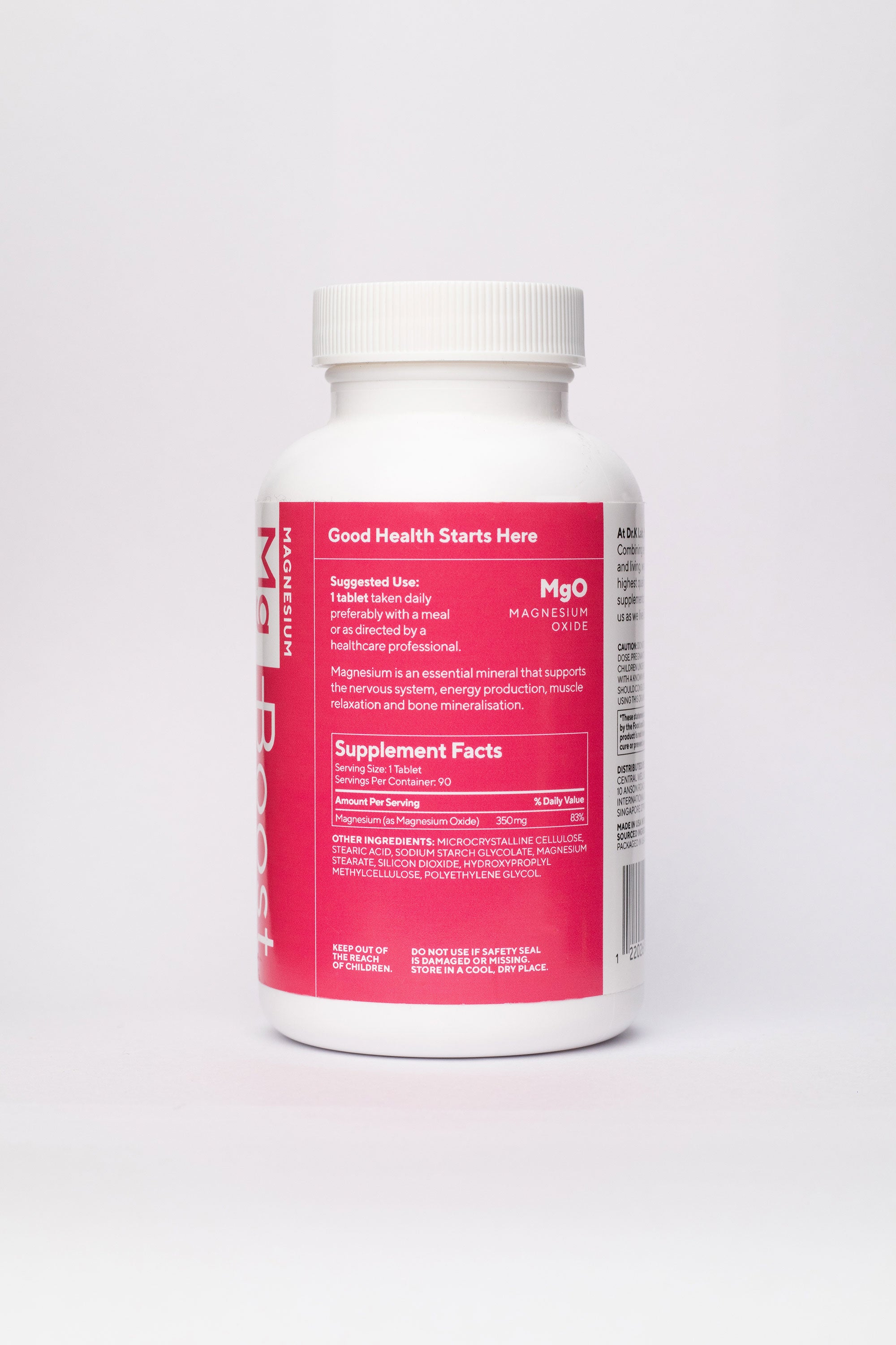 Mg-Boost Magnesium 350 mg 90's | Sports, Energy & Immunity