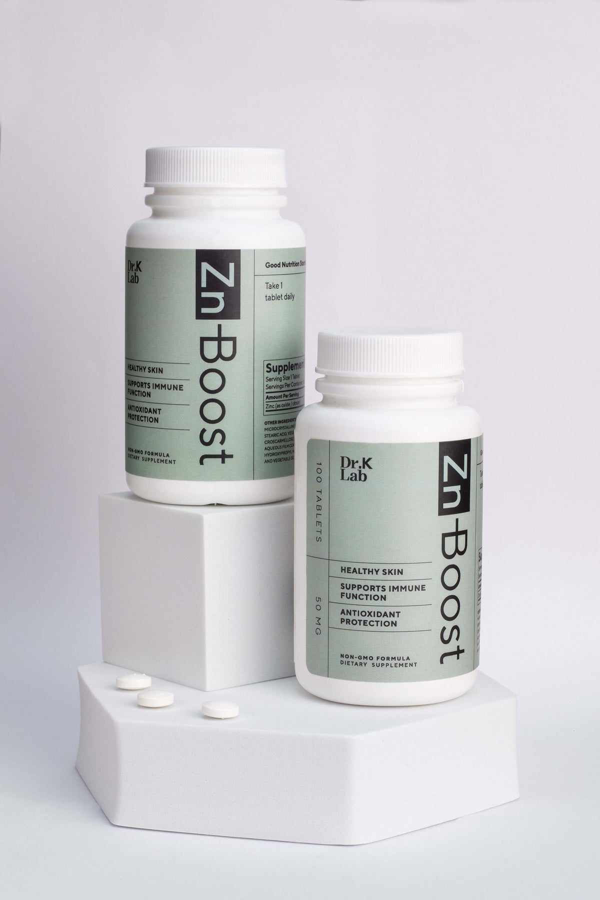 ZnBoost Zinc 50 mg 100's Energy & Imunnity Dr.K Lab